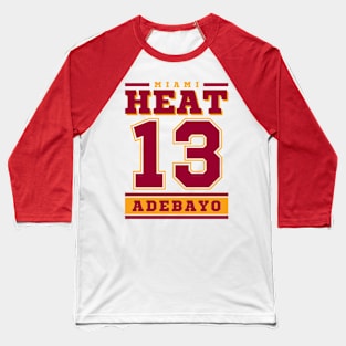 Miami Heat Adebayo 13 Edition Champions Baseball T-Shirt